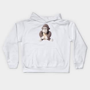 Gorilla Crochet Toy Baby Kids Hoodie